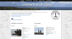 Desktop Screenshot of listoflights.org